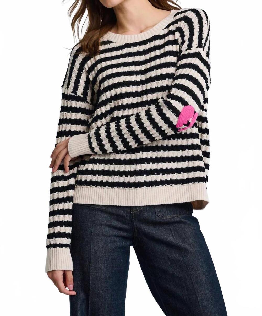 NEW LISA TODD its complicated sweater in sheepskin black